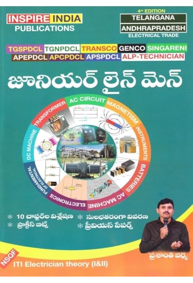 INSPIRE INDIA JUNIOR LINE MAN(JLM) T/M BOOK